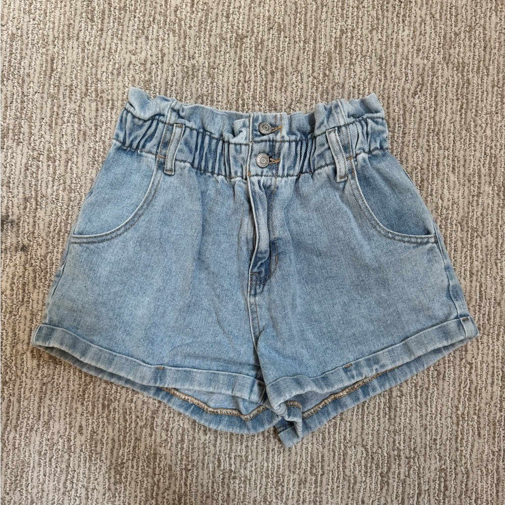 Pacsun Blue Denim Mom Shorts